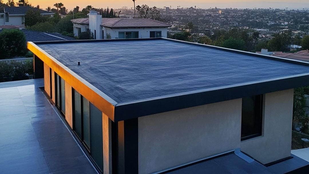 EPDM vs GRP flat roof on a West London extension