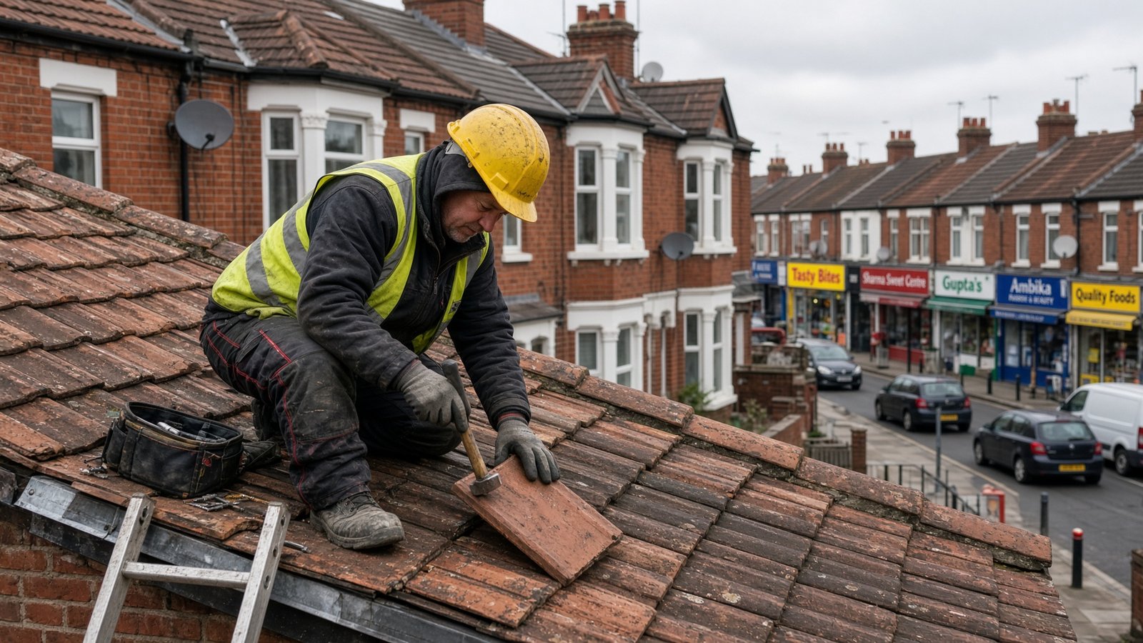 Pitched Roof Specialists in Ealing: Tile & Slate Repairs